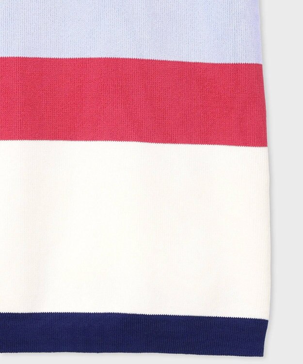 Paul Smith Paul Smith Loves Barbour Felton Knitted ポロシャツ チェリー