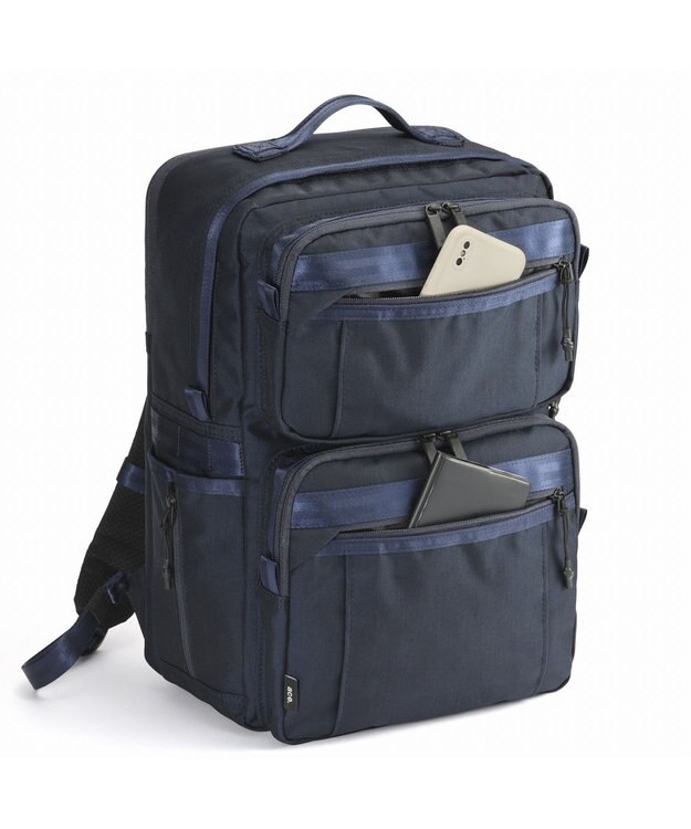 ACE BAGS & LUGGAGE ace. デュラムーヴ リュックサック A4サイズ 15.6インチPC収納 68139 エース ネイビー