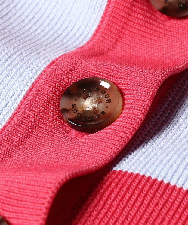 Paul Smith Paul Smith Loves Barbour Felton Knitted ポロシャツ チェリー