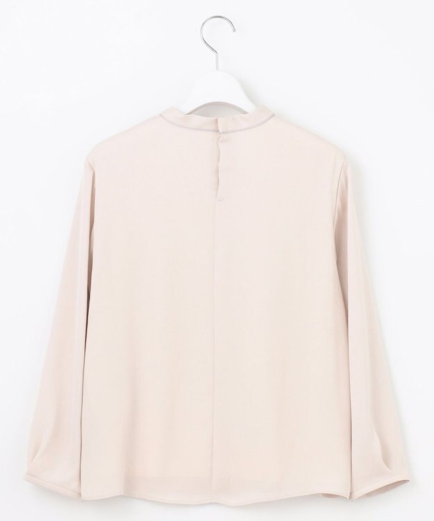 J.PRESS LADIES バックサテンジョーゼット カットソー ピンク系