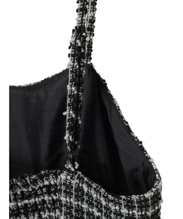 earth music&ecology ツイードキャミチュニック Black