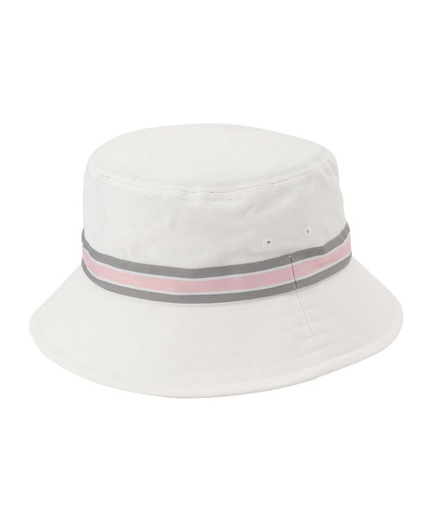 MOONBAT FURLA(フルラ) バケットハット　グログラン巻き オフホワイト