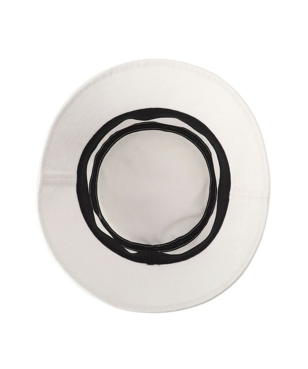 MOONBAT FURLA(フルラ) バケットハット　グログラン巻き オフホワイト