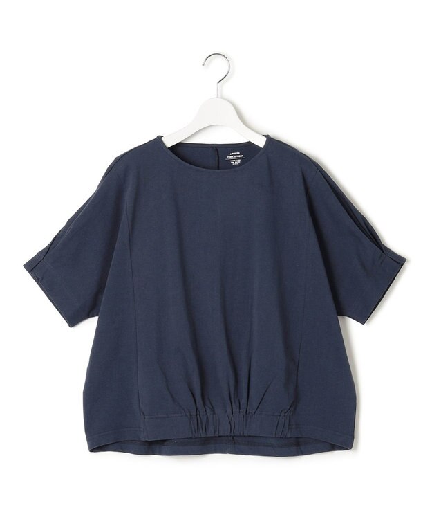 J.PRESS YORK STREET 【WOMEN】ドルマンスリーブ プルオーバー ネイビー系