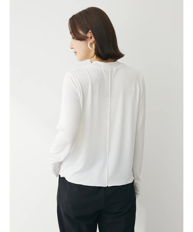 Green Parks ＳＥＴ２点　カットツイードベスト＋プルオーバー Light Gray