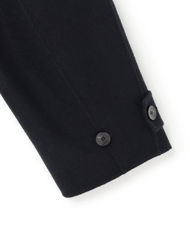 uncrave メルトンリバー ミドルダッフルコート ブラック