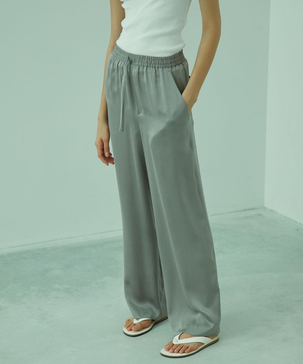 BEIGE， YEW / イージーパンツ Steel