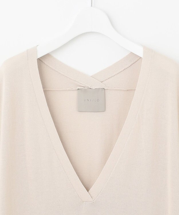 UNFILO 【撥水/ＵＶケア】ニットチュニック ベージュ系