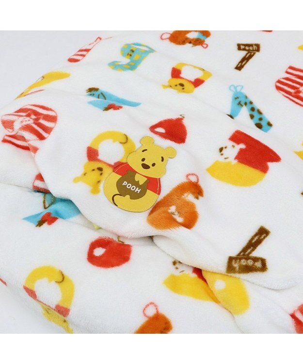 PET PARADISE ディズニー くまのプーさん 筒型寝袋 遠赤外線 《数字柄》 42×70cm 数字柄