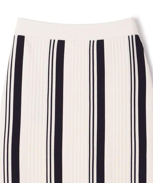 JOSEPH 【洗える】シルクブレンド　スカート Black/Ivory