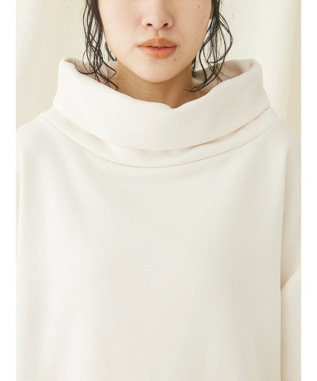 CRAFT STANDARD BOUTIQUE 【男女兼用】裏起毛タートルスウェット Ivory