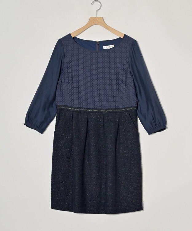 ONWARD Reuse Park 【組曲】ワンピース春夏 ネイビー