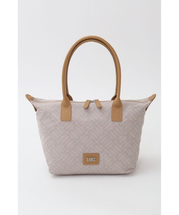 DAKS DD合皮トートバッグ ベージュ