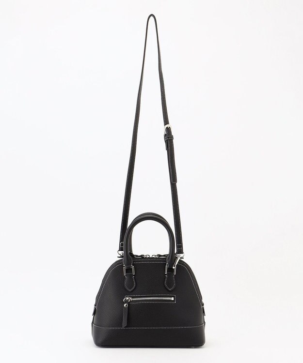 LA BAGAGERIE 【MONICA】2wayミニボストンバッグ ブラック