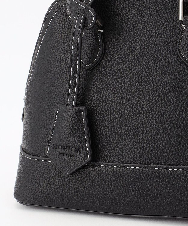 LA BAGAGERIE 【MONICA】2wayミニボストンバッグ ブラック