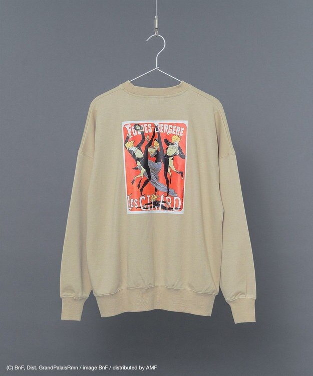 CRAFT STANDARD BOUTIQUE アートコラボ【ジュール・シェレ】スウェット Gray Beige