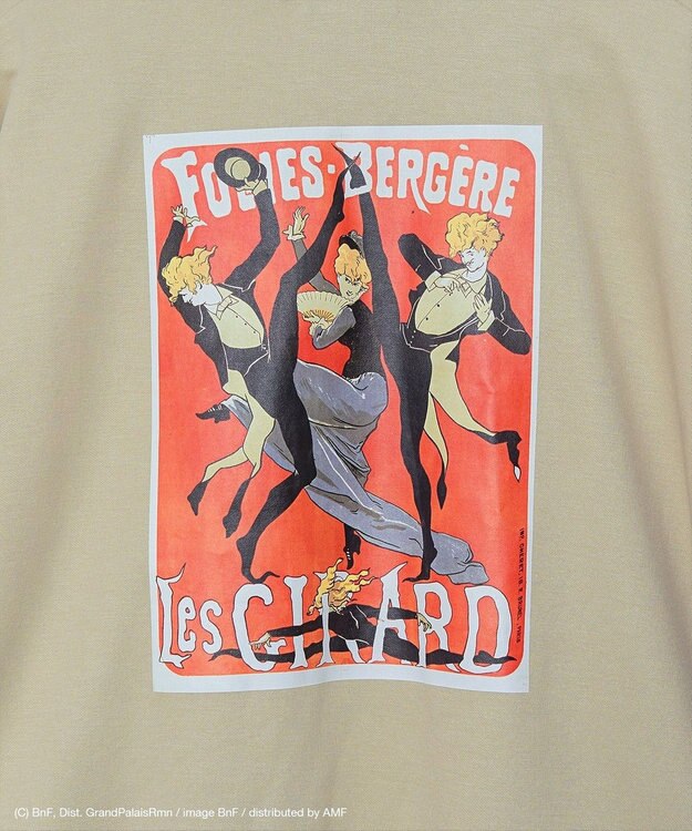 CRAFT STANDARD BOUTIQUE アートコラボ【ジュール・シェレ】スウェット Gray Beige