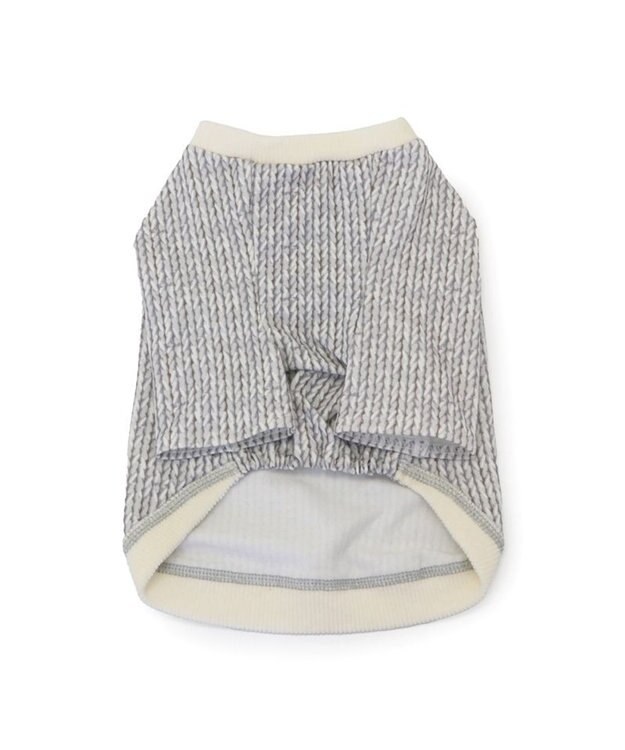 PET PARADISE ペットパラダイス ペティヒート 天竺 Tシャツ 《ニット柄》  中型犬 大型犬 ニット柄