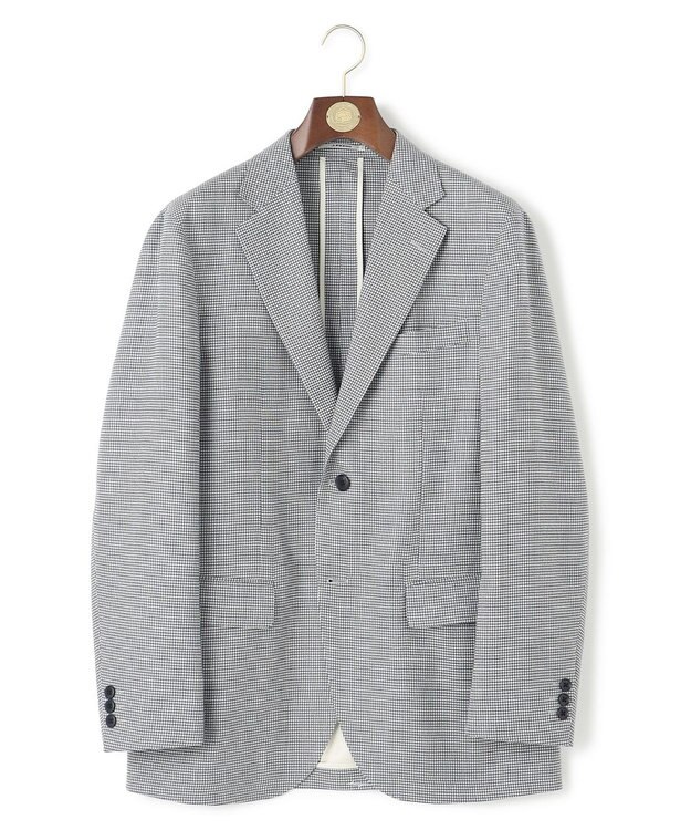J.PRESS MEN 【WEB・一部店舗限定】ファインハウンドトゥース ジャケット ネイビー系4
