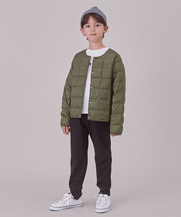 UNFILO 【110-150cm】最愛ジョグパン(UNISEX) ブラック