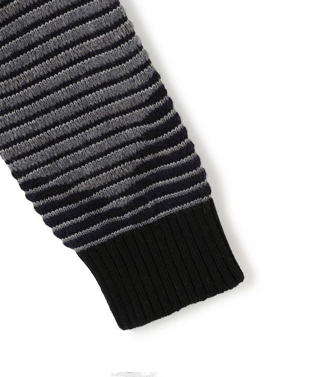 JOSEPH HOMME モロッカンブラインドジャガード　クルーネックニット ブラック系5