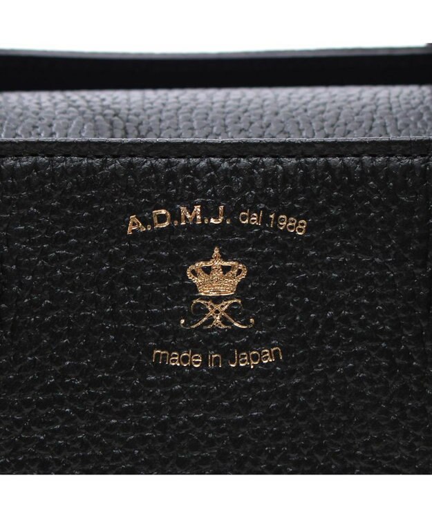 A.D.M.J. 【牛革】　スワロ付きミニトート(Dカン＋) SHIKKOKU