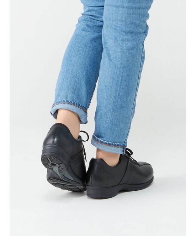 ASICS WALKING ペダラ WS093C 4E ヒール高3.0cm ブラック系