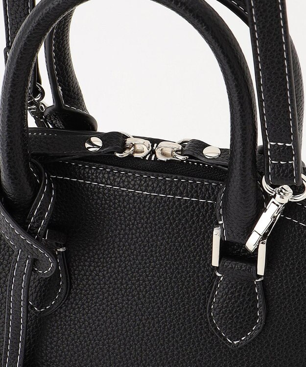 LA BAGAGERIE 【MONICA】2wayミニボストンバッグ ブラック