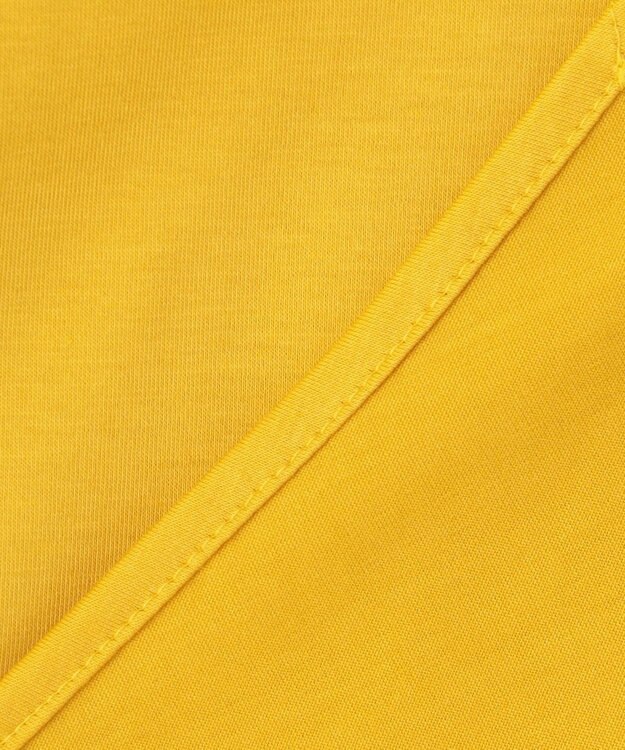 ICB 【洗える】ブラウスライクジャージー ハンカチーフヘムカットソー デイジー系