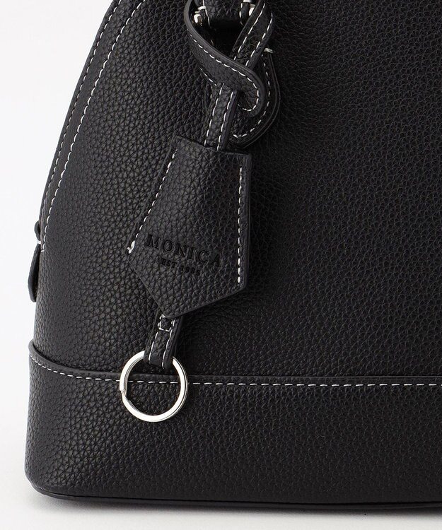 LA BAGAGERIE 【MONICA】2wayミニボストンバッグ ブラック