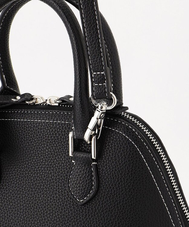 LA BAGAGERIE 【MONICA】2wayミニボストンバッグ ブラック