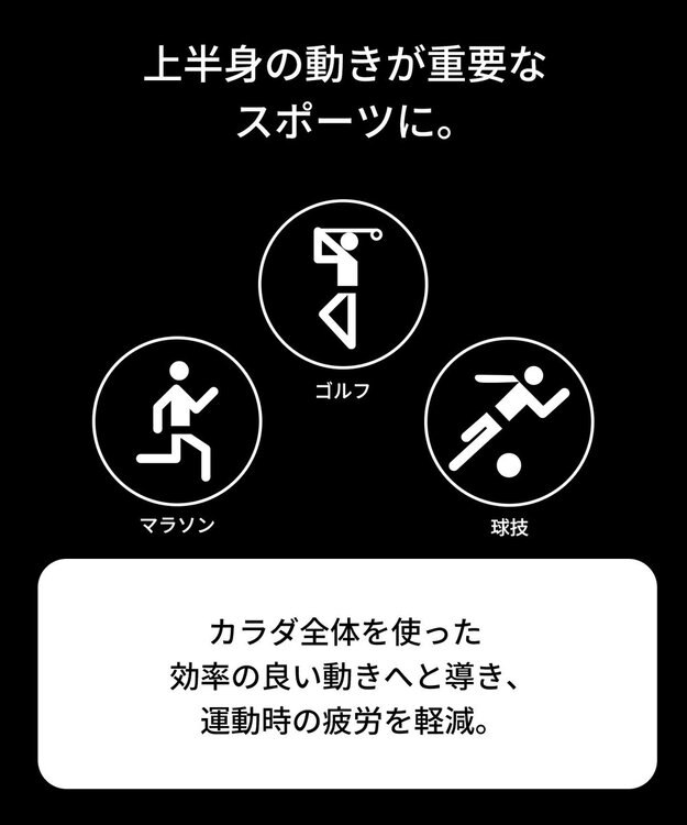 CW-X 【WOMEN】 CW-X 機能性トップス 【JYURYU TOP】 丸首 長袖 肩が動かしやすくなる 運動時の疲労を軽減 ゴルフ 球技 マラソン JAY410 /ワコール ブラック