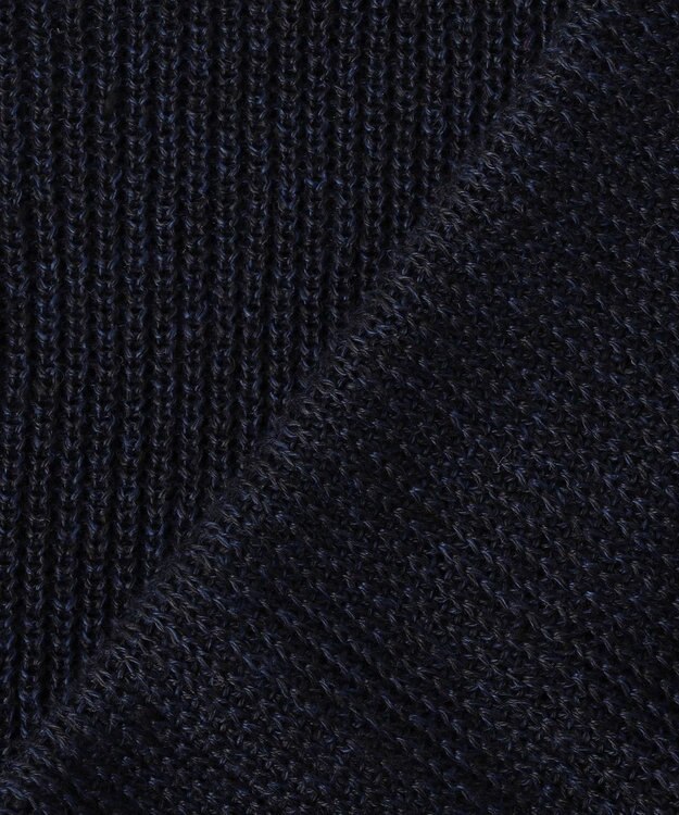 23区 S 【先行予約】ピュアリネン パフスリーブ ニット ネイビー系