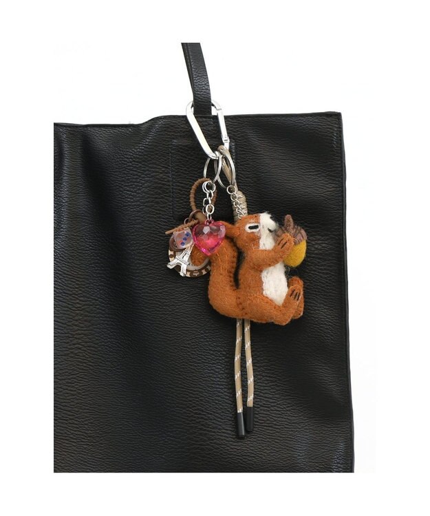 UNBILLION カシュカシュ cachecache / 羊毛フェルトアニマルチャーム ディー