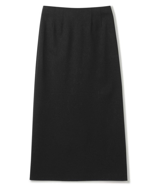 uncrave 【接触冷感・UVカット】ダブルフェイスジャージー スカート（uncrave STANDARD） ブラック