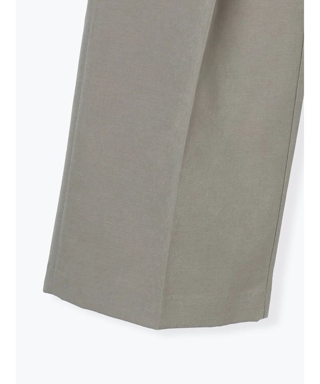 Te chichi シャイニーワイドスラックス グレー