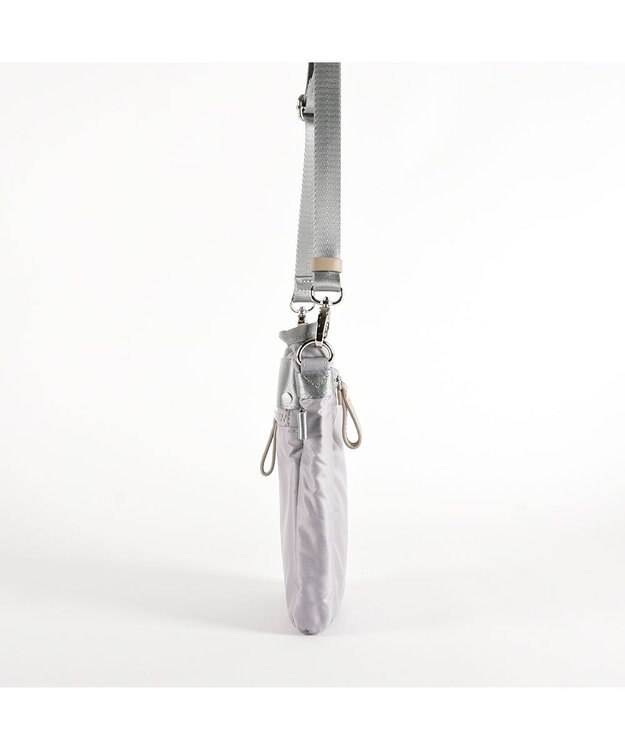 Y'SACCS テープデザインポシェット ライトグレー