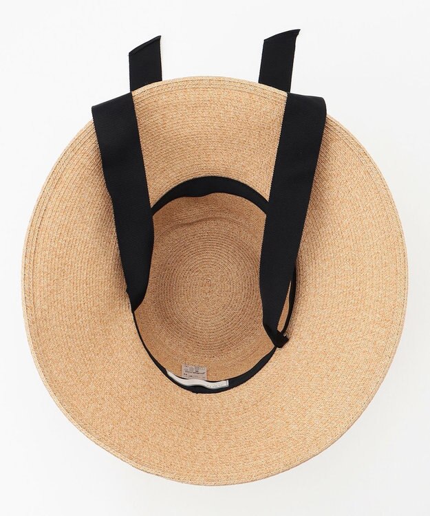 自由区 【洗える】ブレードグログラン ハット ベージュ系