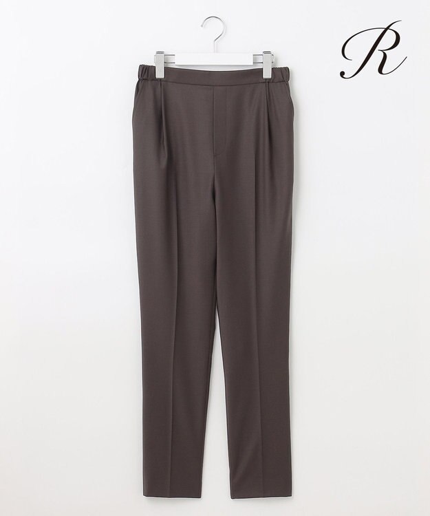 23区 【R(アール)】ウールトロストレッチ パンツ ブラウン系