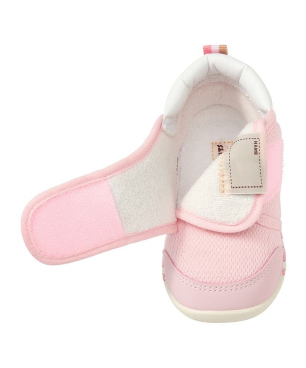 MIKI HOUSE HOT BISCUITS 【11.5cm-13.5cm】 ファーストベビーシューズ ピンク