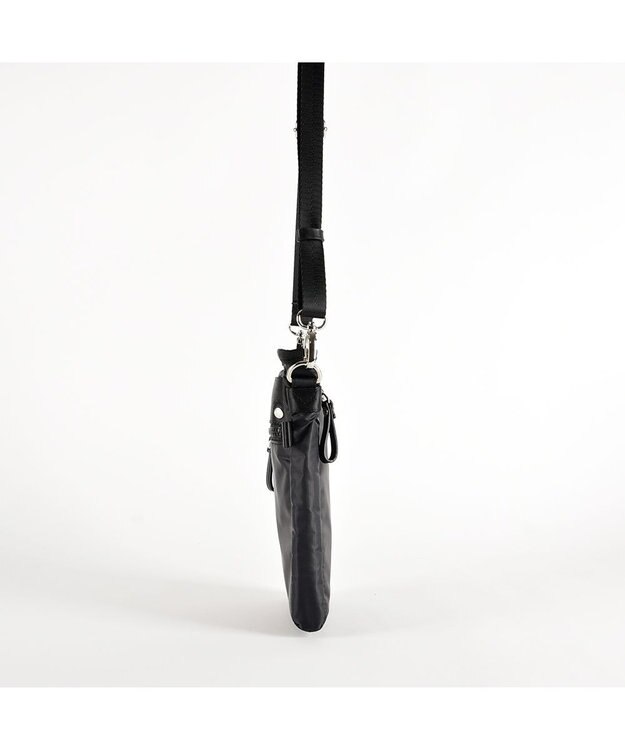 Y'SACCS テープデザインポシェット ブラック