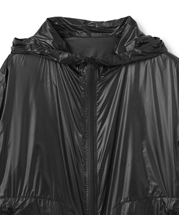 JOSEPH HOMME 新素材【撥水/軽量/パッカブル仕様】ライトリップストップ フード付きブルゾン ブラック系