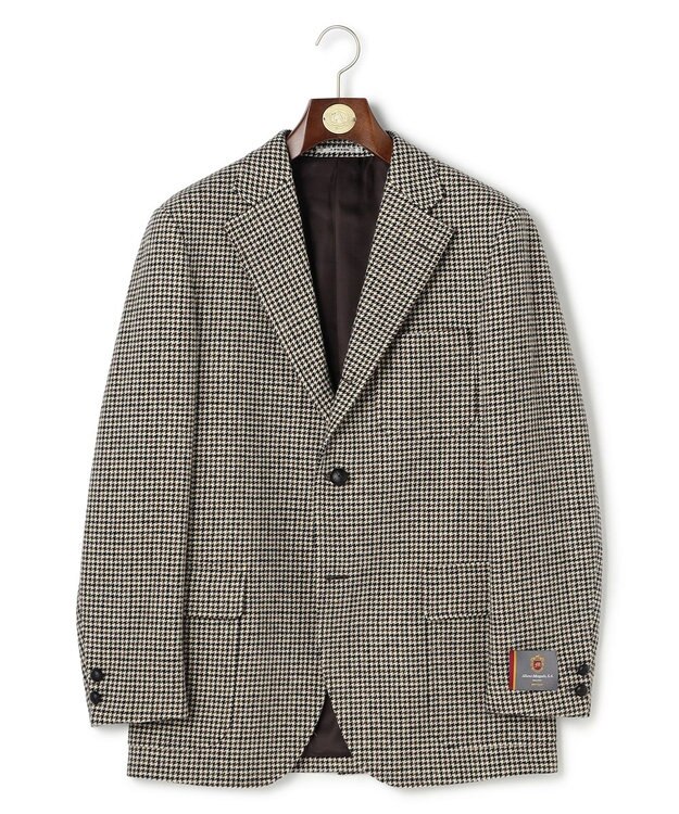 J.PRESS MEN 【MORGADO / モルガド】ハウンドトゥース ツイード ジャケット アイボリー系3