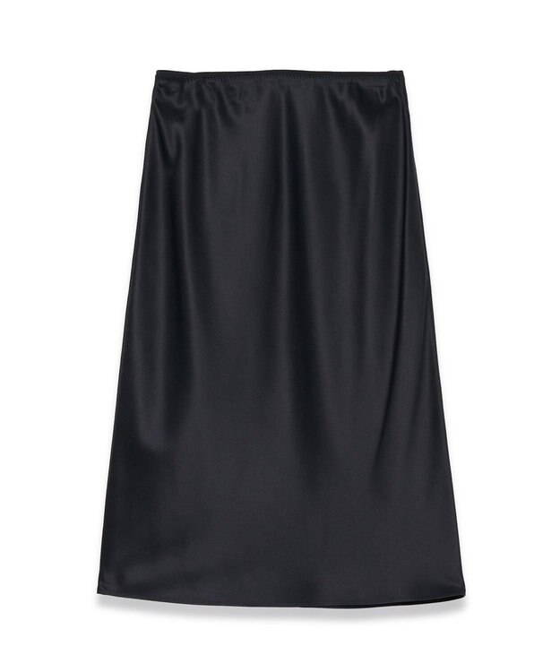 JOSEPH 【FOUNDATIONS】シルクサテン　ミディスカート Black