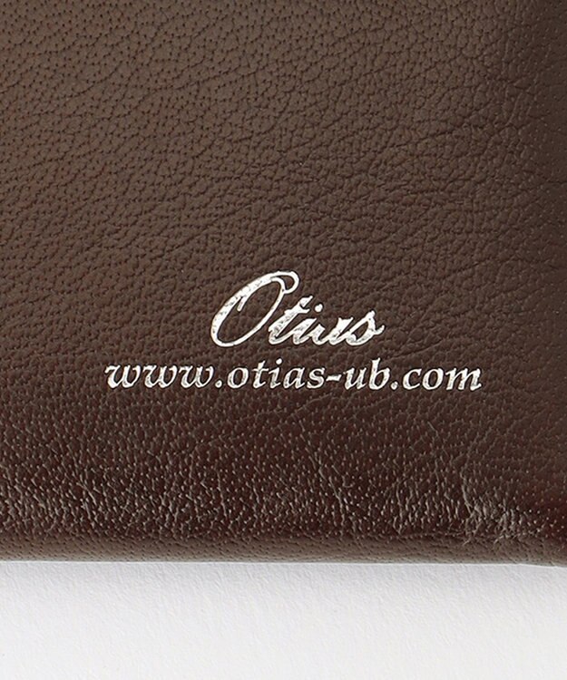 UNBILLION Otias バッファローレザーカブセ長財布 ダークブラウン