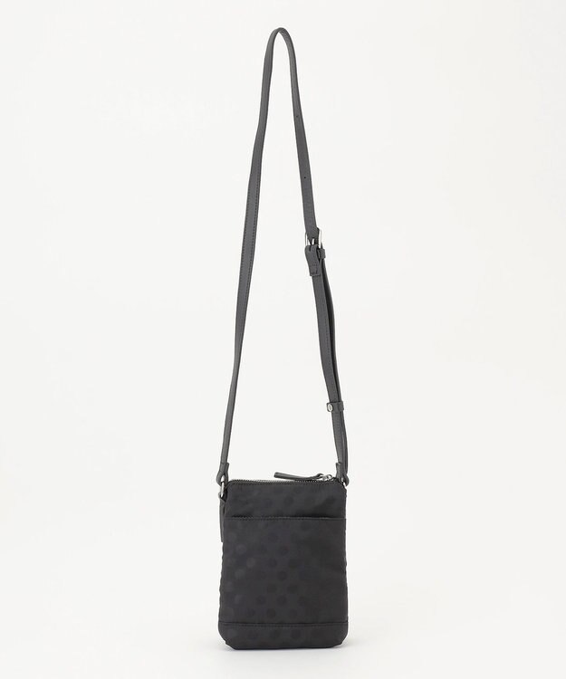 Y'SACCS ドットジャカード　ミニポシェット ブラック