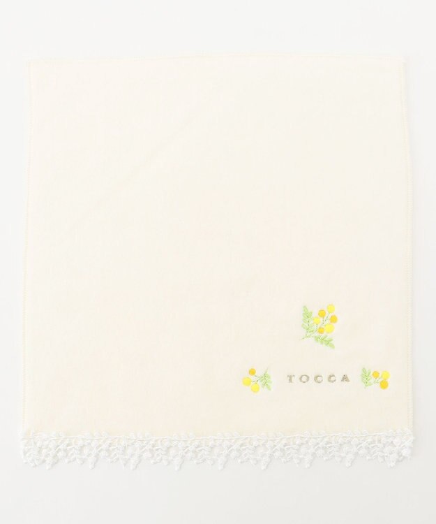 TOCCA BRING HAPPINESS LACE TOWELCHIEF レースタオルハンカチ アイボリー系