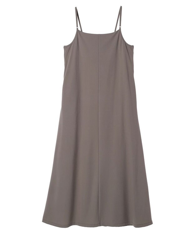 YECCA VECCA 【2点SET】シアーシャツ×Aラインキャミワンピース Yellow