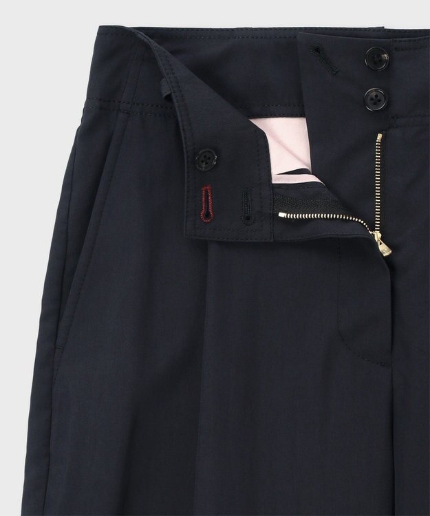 Paul Smith レーヨンドレープ カーヴィタックパンツ ネイビー