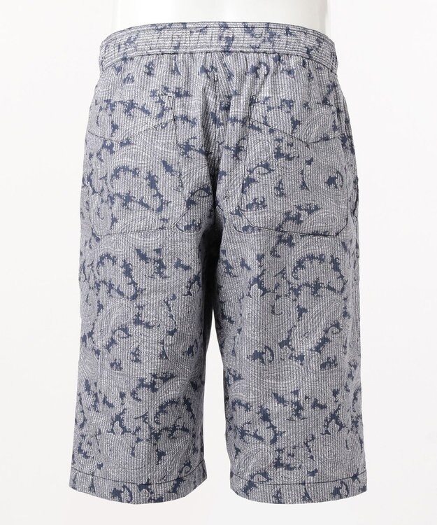 JOSEPH ABBOUD MOUNTAIN 【SPACE】OGアロハペイズリー ハーフパンツ ライトグレー系6